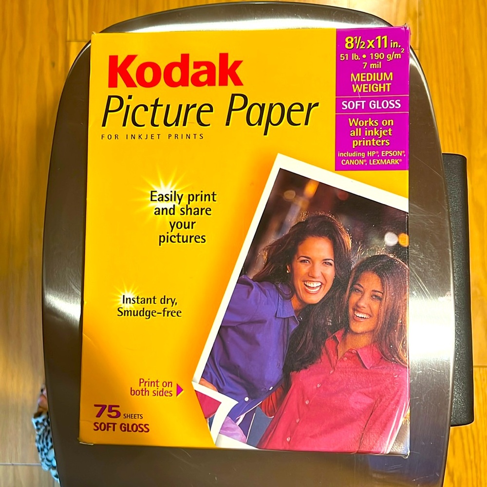 KODAK. Picture Paper. 75 Soft Gloss